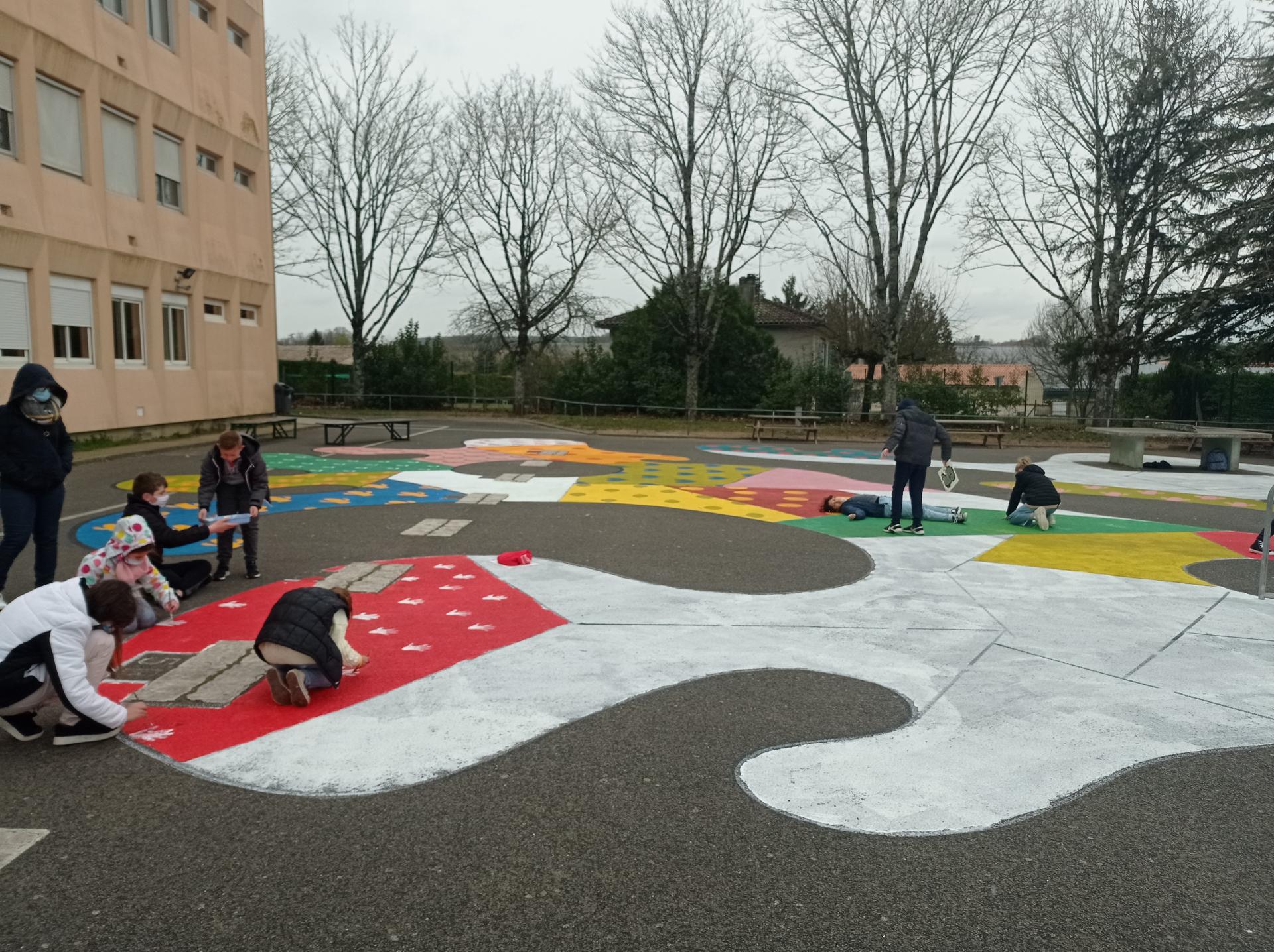 Atelier art plastique avec Miha