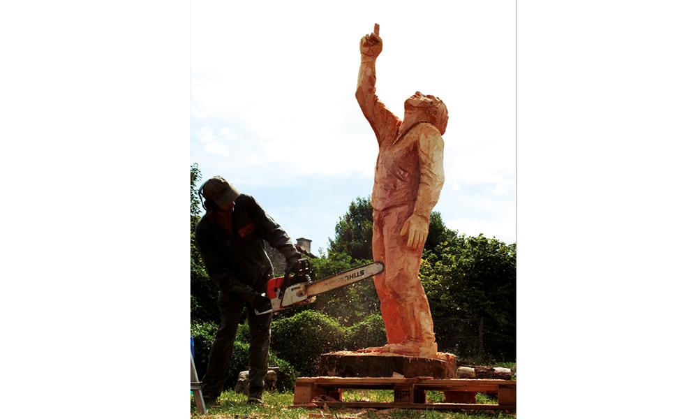 Sculpture en bois