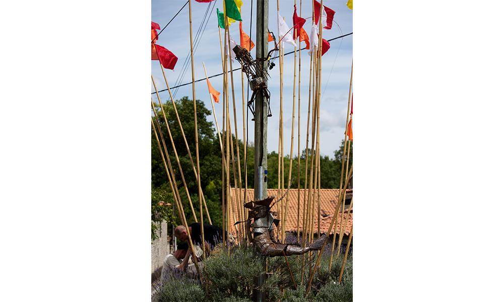 Sculpture Le pêcheur