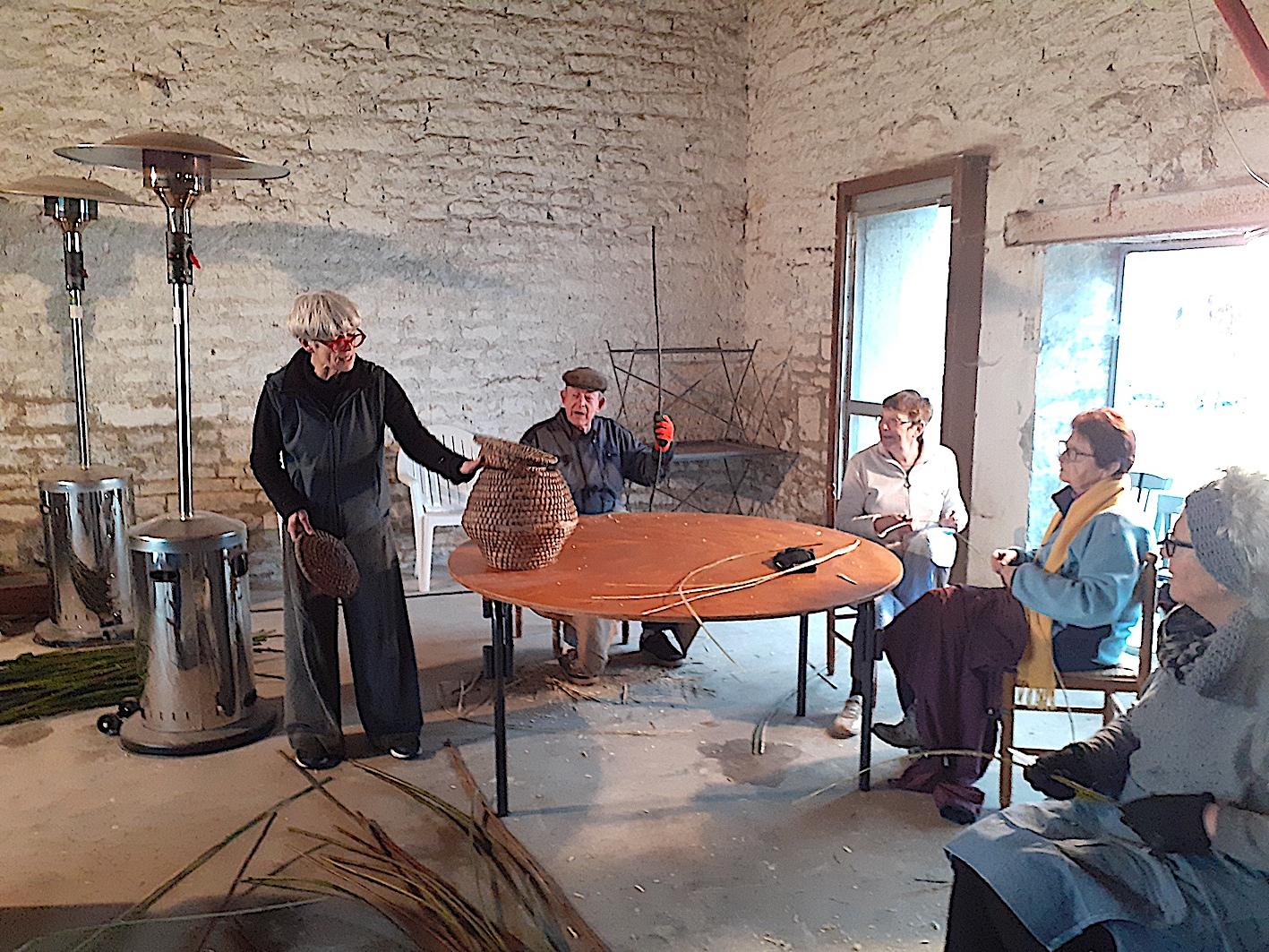 Atelier Vannerie avec Carole Parpillon